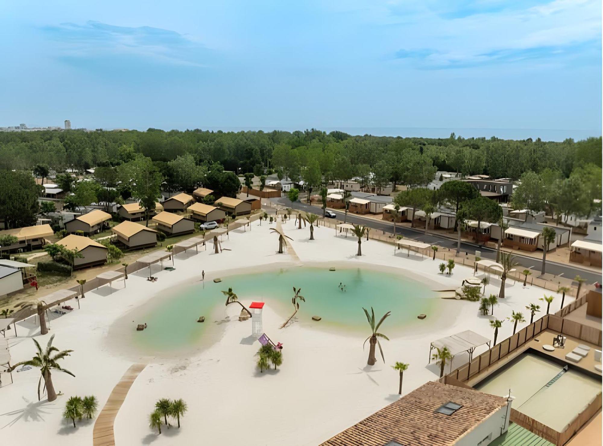 Camping Domaine De La Yole Vendres Kültér fotó